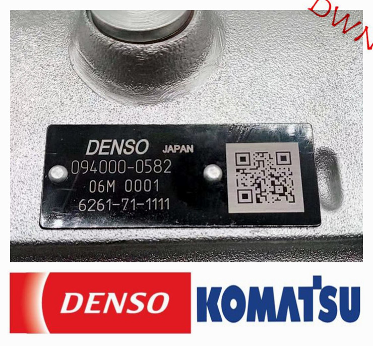DENSO Diesel fuel injection pump 094000-0582 = 6261-71-1111 for 